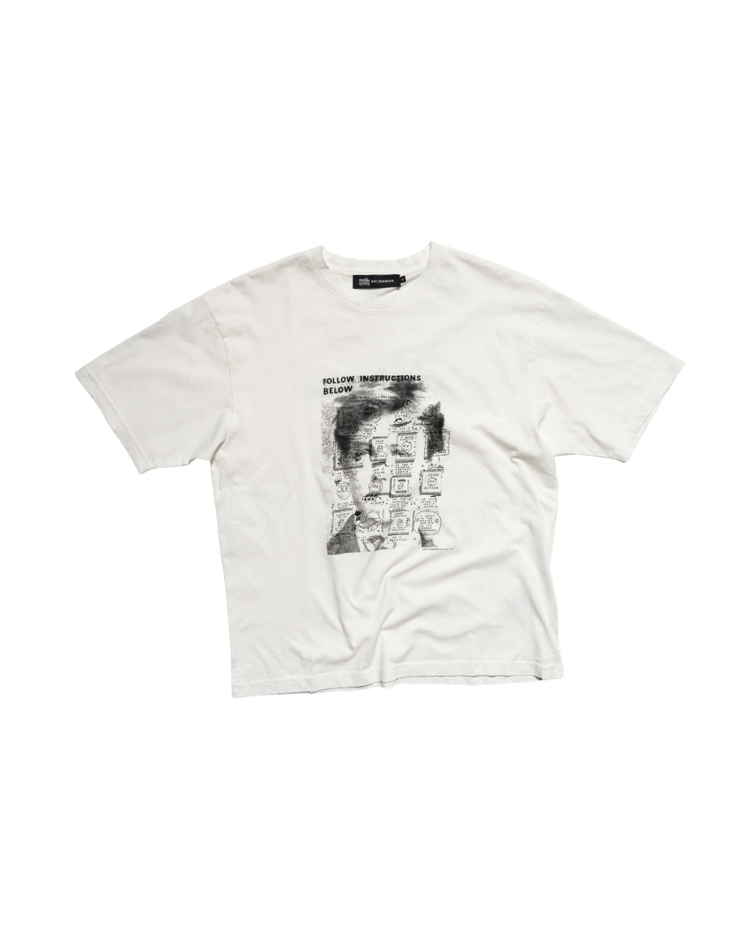 Ray Johnson Rimbaud Template Tshirt Unisex